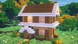 Minecraft : Tutorial Cara Membuat Rumah Survival Gampang | Cara Membuat Rumah di Minecraft