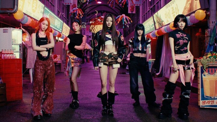 [WNS Chinese Subtitles] LE SSERAFIM 'SPAGHETTI (feat. j-hope of BTS)' OFFICIAL M/V