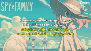 Official HIGE DANdism - Mixed Nuts  Opening [ SPY X FAMILY ] Full Lirik terjemahan lagu spy x family