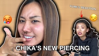 (ENG SUBBED) PRANK YUMI BUAT TINDIKAN BARU!//PRANKING YUMI WITH A NEW PIERCING!