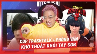 Cúp Trashtalk và phỏng vấn chắc chắn thuộc về SGB, cúp Content thì vẫn chờ đột phá [Hoàng Luân]