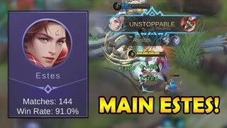 This Is What Happens When You Used To Main Estes... | Mobile Legends