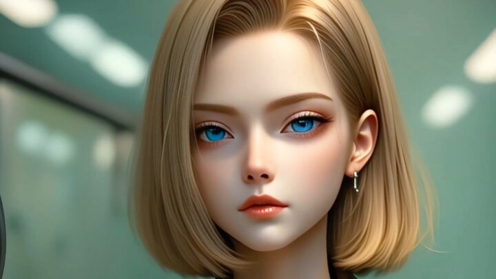 Android 18: Subway Photo