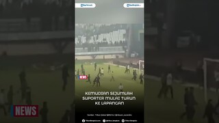 Pemicu Bobotoh Ricuh Turun ke Lapang Usai Laga Persib vs Persija di SJH, Steward Jadi Sasaran