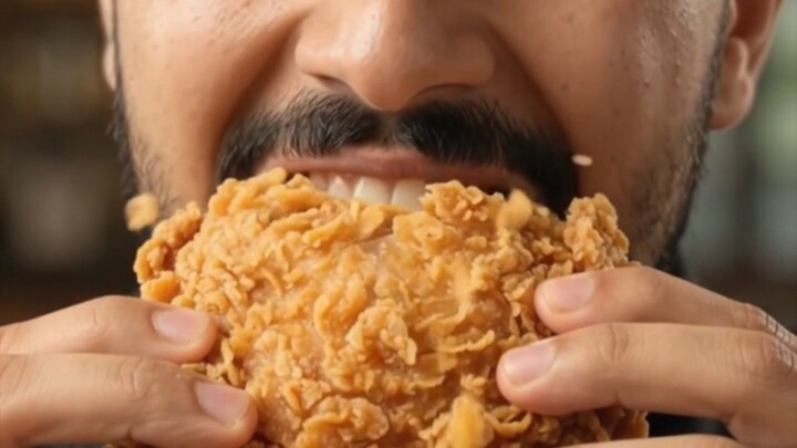 Crispy Fried Chicken Mukbang 🍗🔥 | The Crunch Is INSANE!