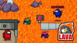 Imposter FLOOR is LAVA Ability in Among Us
