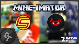 SPEED RENDER #8&9 AntVenom & CaptainSparklez [MineImator|ModelBench(Minecraft)]