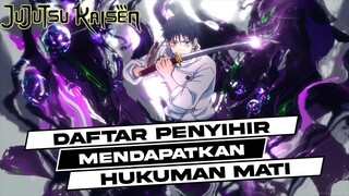 Daftar Karakter Yg Pernah Mendapat Hukuman M4t1 - Jujutsu Kaisen Review