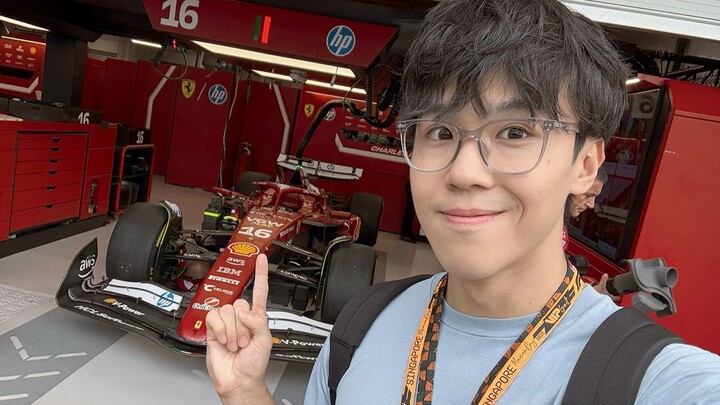 أنا ذاهب لمشاهدة سباقات الفورمولا 1!!