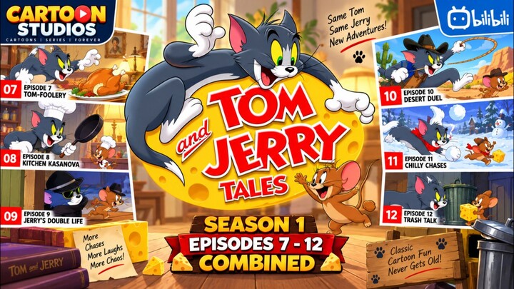 Tom and Jerry Tales (2006) season 1 episodes 7-12 combined