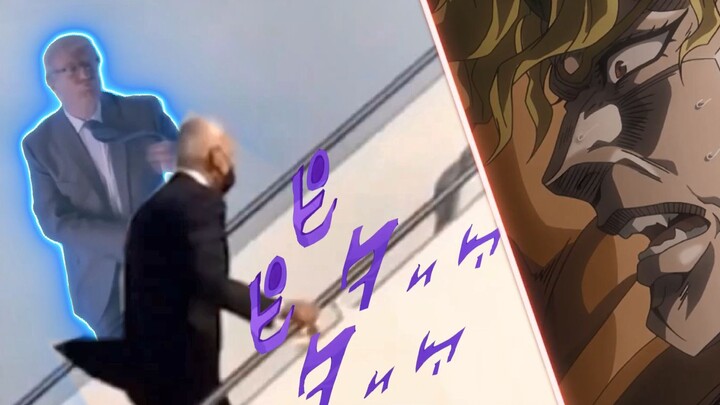 dio doesn’t want Biden to go up the stairs