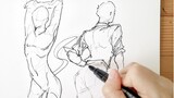 Beberapa tips untuk menggambar tubuh laki-laki?
