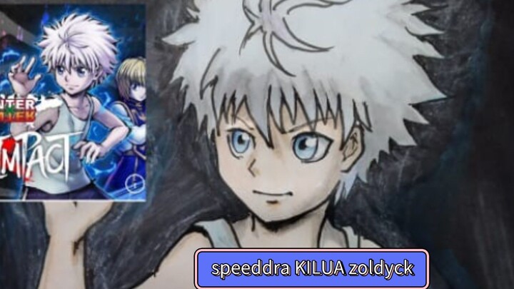 drawing hunterxhunter figure kilua