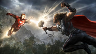 Iron Man vs Thor - The Avengers 2012