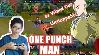 Aldous The One Punch Man Mobile Legend Game Play (Tagalog)