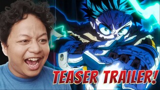 BATTLE TERAKHIR!! MY HERO ACADEMIA FINAL SEASON TEASER TRAILER REACTION!!!