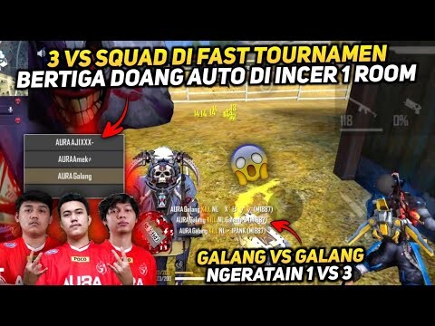 KETIKA GALANG KETEMU GALANG DI FAST TOURNAMEN !! LANGSUNG NGERATAIN 1 VS 3 !!