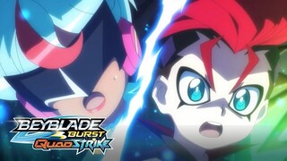 (Vietsub) Beyblade Burst Quadstrike | Episode 1: "Sấm và chớp! Sức mạnh nguyên tố!"