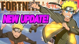 New Naruto To Boruto Shinobi Striker Update X Fortnite Update!