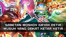 DI SABET MOSKOV, MUSUH PUSING LARI ENTAH KEMANA !