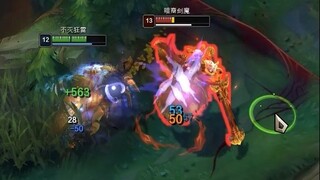 洞主虎神余小c逆风团公开支持霸哥，古手羽下场两分钟被虎牙超管拿下。