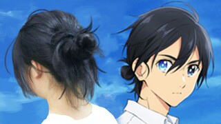 Is it okay to have long hair? Summer reappears with the same anime hairstyle as netizen Shinpei