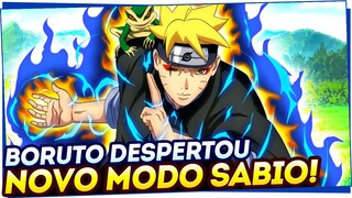 ABSURDO! BORUTO TREMEU O PLANETA COM O RASENGAN UZUHIKO E SEU NOVO MODO SÁBIO! Two Blue Vortex 3