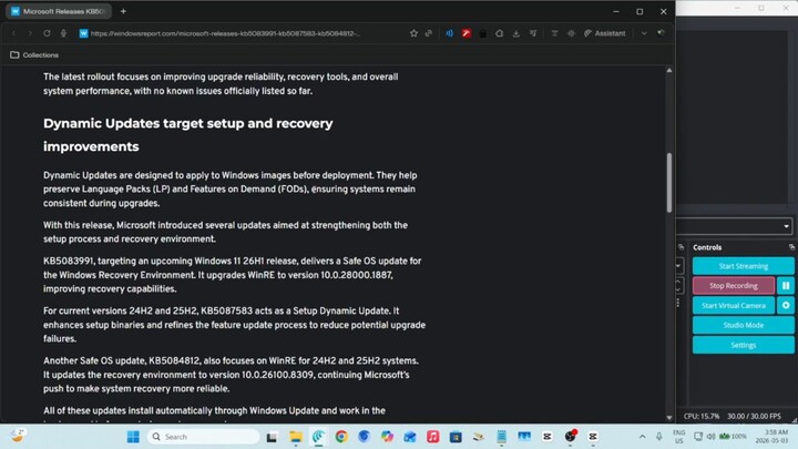 Microsoft Releases KB5083991, KB5087583, KB5084812 With Windows 11 Dynamic Updates