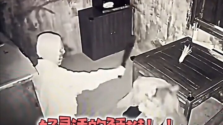 Even though the surveillance footage is in black and white, I can still tell at a glance that you’re