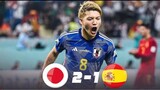 Jepang vs Spanyol 2-1 Highlights & All Goals - 2022