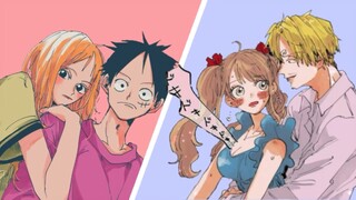 Sanji x Pudding & Luffy x Nami - Somebody to You | One Piece Collab