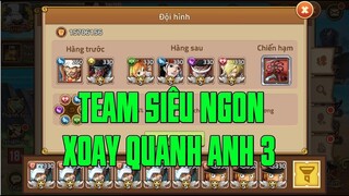 HTDC - ĐỘI HÌNH CHUẨN MỰC XOAY QUANH ANH 3 SANJI...LỐI CHƠI DỄ XÂY DỰNG GIÀNH CHO ANH EM THEO META..