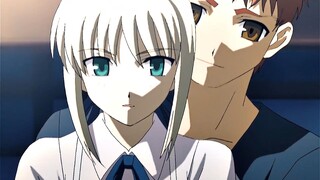 Saber took the initiative to cook for Shirou, but she couldn't even do the most basic cutting of veg