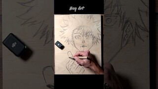 [Wood Burning] GOJO SATORU  🔥🥶 - Jujutsu Kaisen