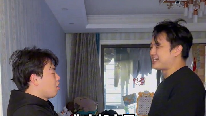 The clown's real-life encounter was awkward.