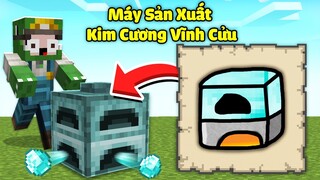 Minecraft Bedwars, Nhưng Vẽ Máy Sản Xuất Khoáng Sản Vĩnh Cửu Siêu Vip Cùng Noob Team