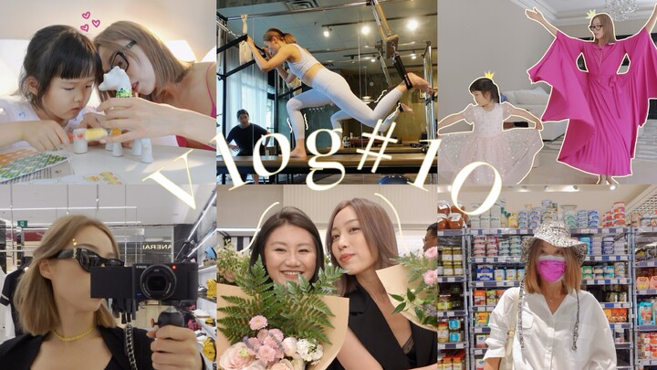 Vlog #10 🍵🍐Seminggu Libur Musim Panas: Kursus Merangkai Bunga oleh Jo Malone | Pertunjukan Berkuda A