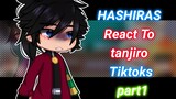 🍃⚜️[-HASHIRAS React To Tanjiro Tiktoks part 1-]⚜️🍃 aniko-chan