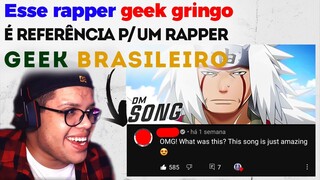 REACT (Rap nerd dos EUA) | JIRAIYA SONG | "Stand Tall" | Divide Music [Naruto]