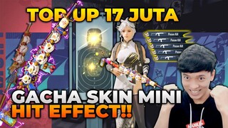 NEKAT TOP UP SENILAI RP 17.000.000 GACHA SKIN MINI FORTUNE CAT , ADA ON HIT EFFECTNYA!!- PUBG MOBILE