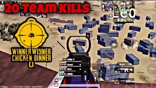 MIRAMAR 20 KILLS CHICKEN DINNER WITH TOPGUNZ | IPHONEXR PUBG MOBILE FULL GAMEPLAY