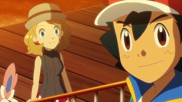 Serena returns and makes a promise to Satoshi to see them at the top!