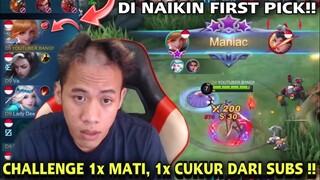 CHALLENGE PAKE FANNY 1x MATI 1x CUKUR RAMBUT !! FANNY GW AUTO DI UP KAMPRET