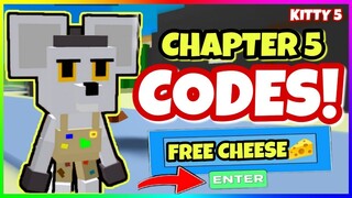 ALL *NEW* KITTY CODES!  Kitty Chapter 5 Update Codes, New Skin [ROBLOX]