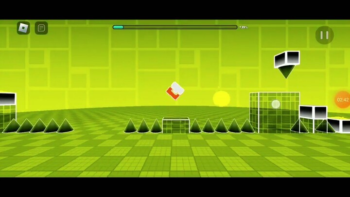 Geometry Dash tapi Aku main di Roblox - Roblox Indonesia