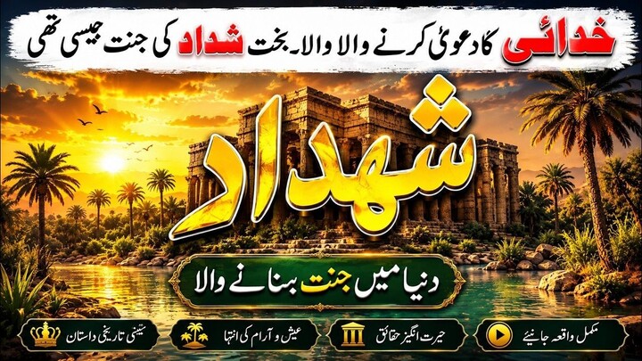 Shadad Ki Jannat I The complete story of Shaddad and his paradise |
