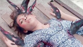 小孩能看见生死，说母亲要死了反遭误会，结果母亲就摔死了
