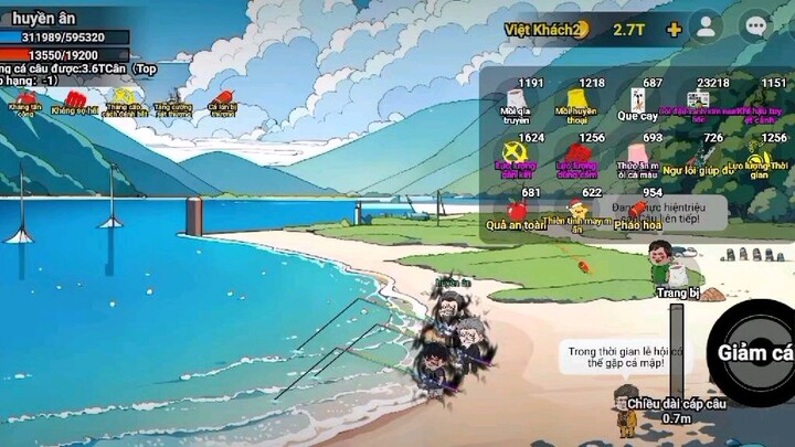 thử câu hết cá to nhất trong thời gian ngắn(xin 1 like)