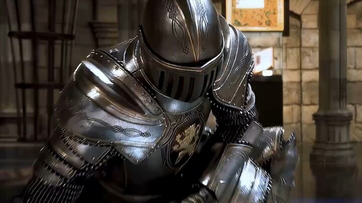 Feel the overwhelming intimidation of a medieval knight!