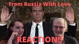 "From Russia With Love" REACTION!! Can you say ABS OF STEEL?